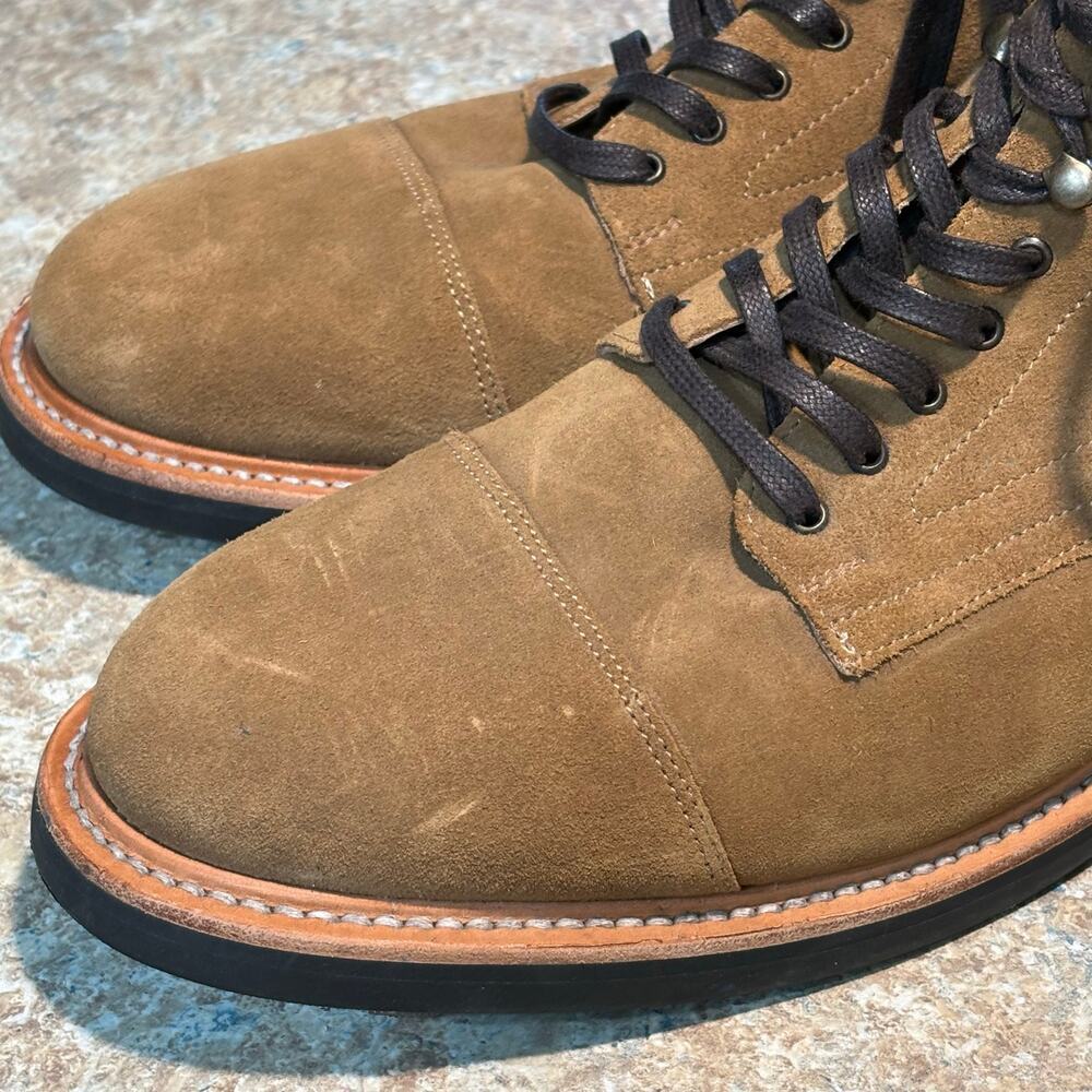 Rhode Men's Huckberry Portland Mojave Suede Vibram Sole Leather Shoes Size 13M - Picture 13 of 14
